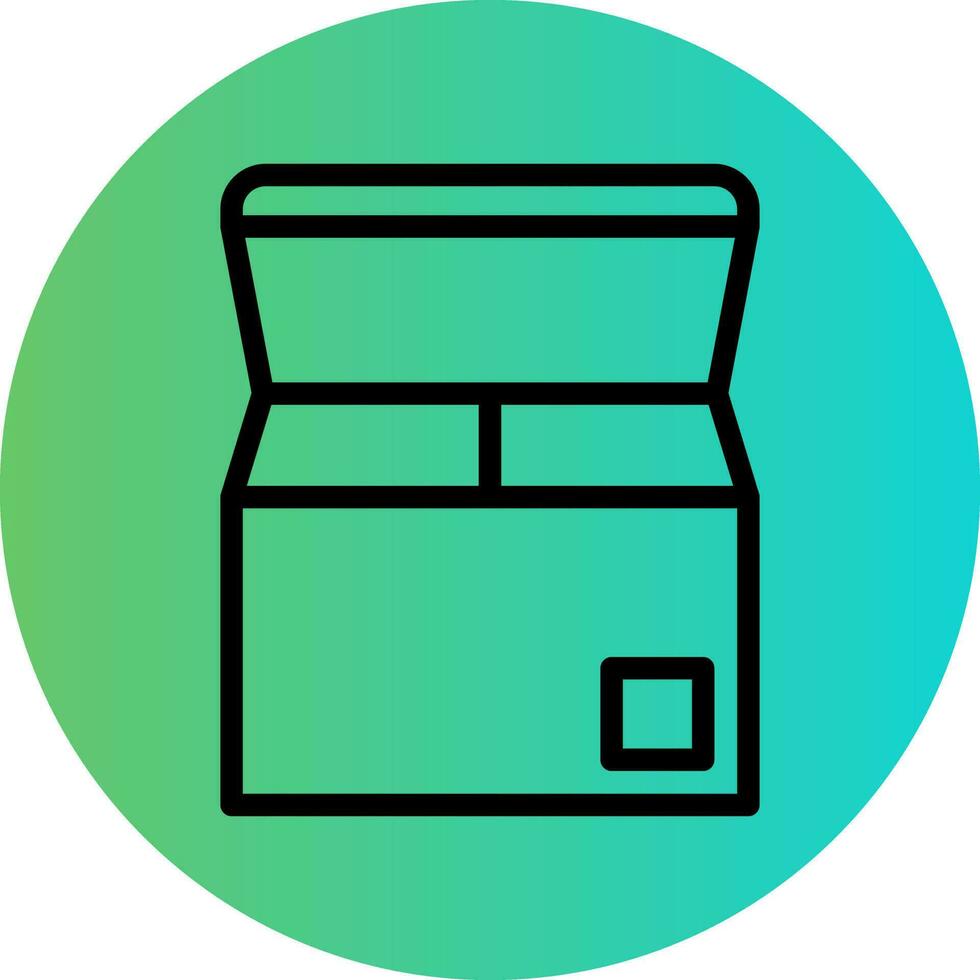 Freezer Vector Icon Design