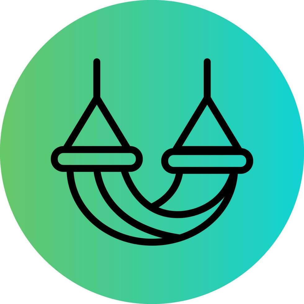 Hammock Vector Icon Design