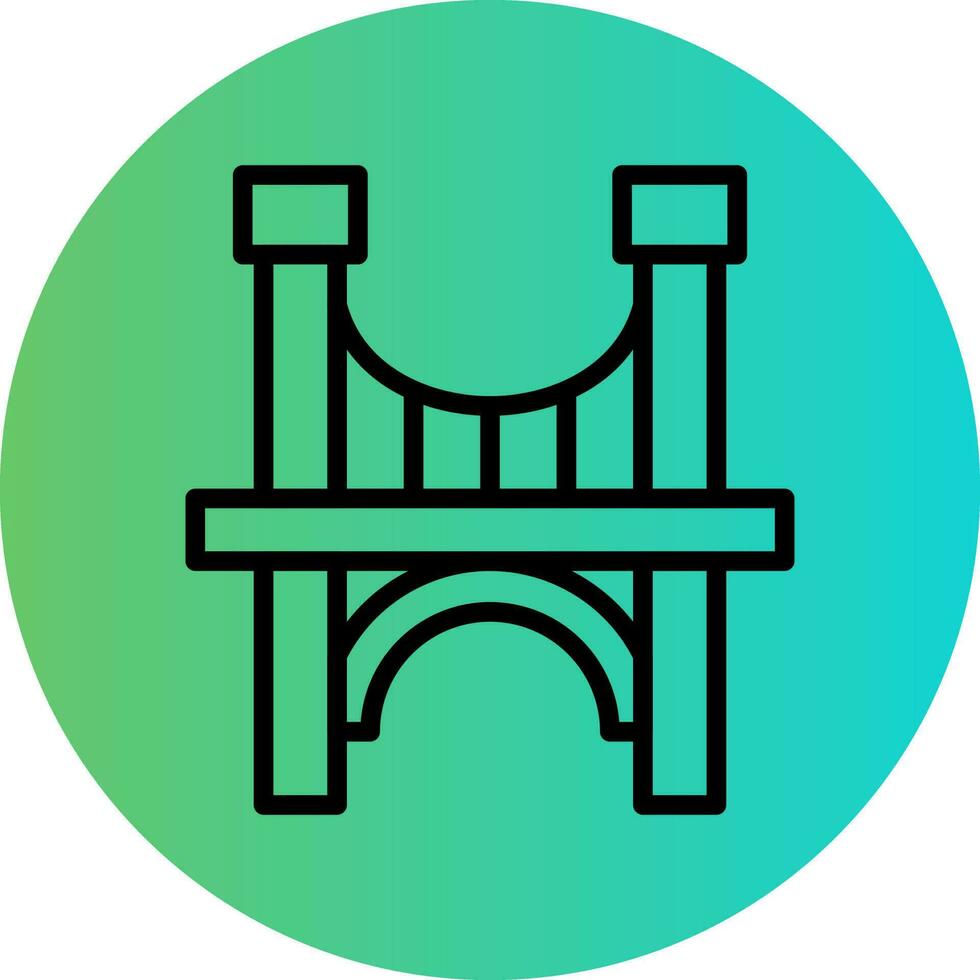 Bridge Vector Icon Design