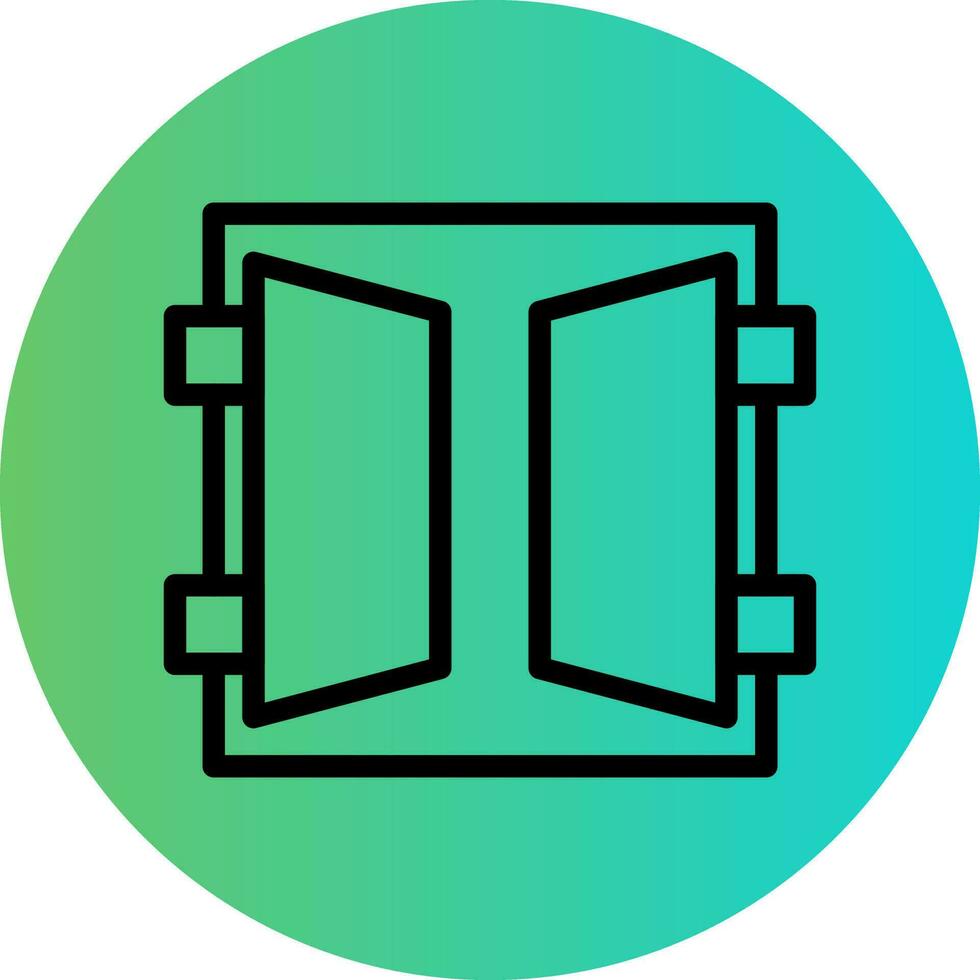 Window Vector Icon Design
