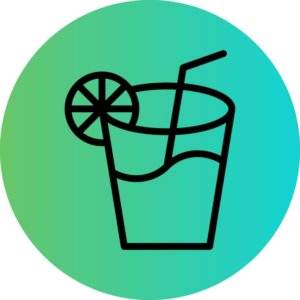 Lemonade Vector Icon Design