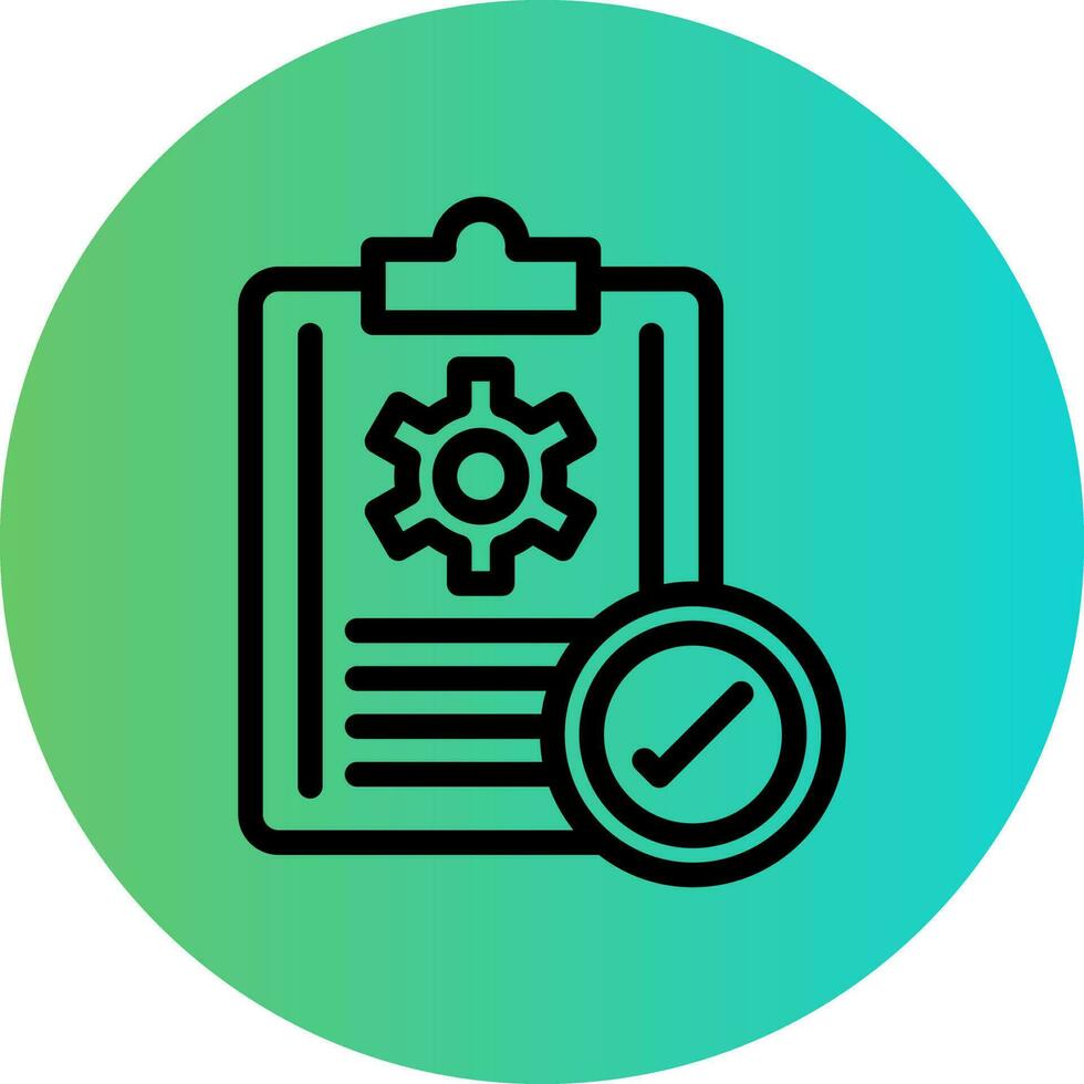 Complete Project Vector Icon Design