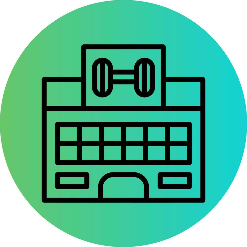 Gym Vector Icon Design