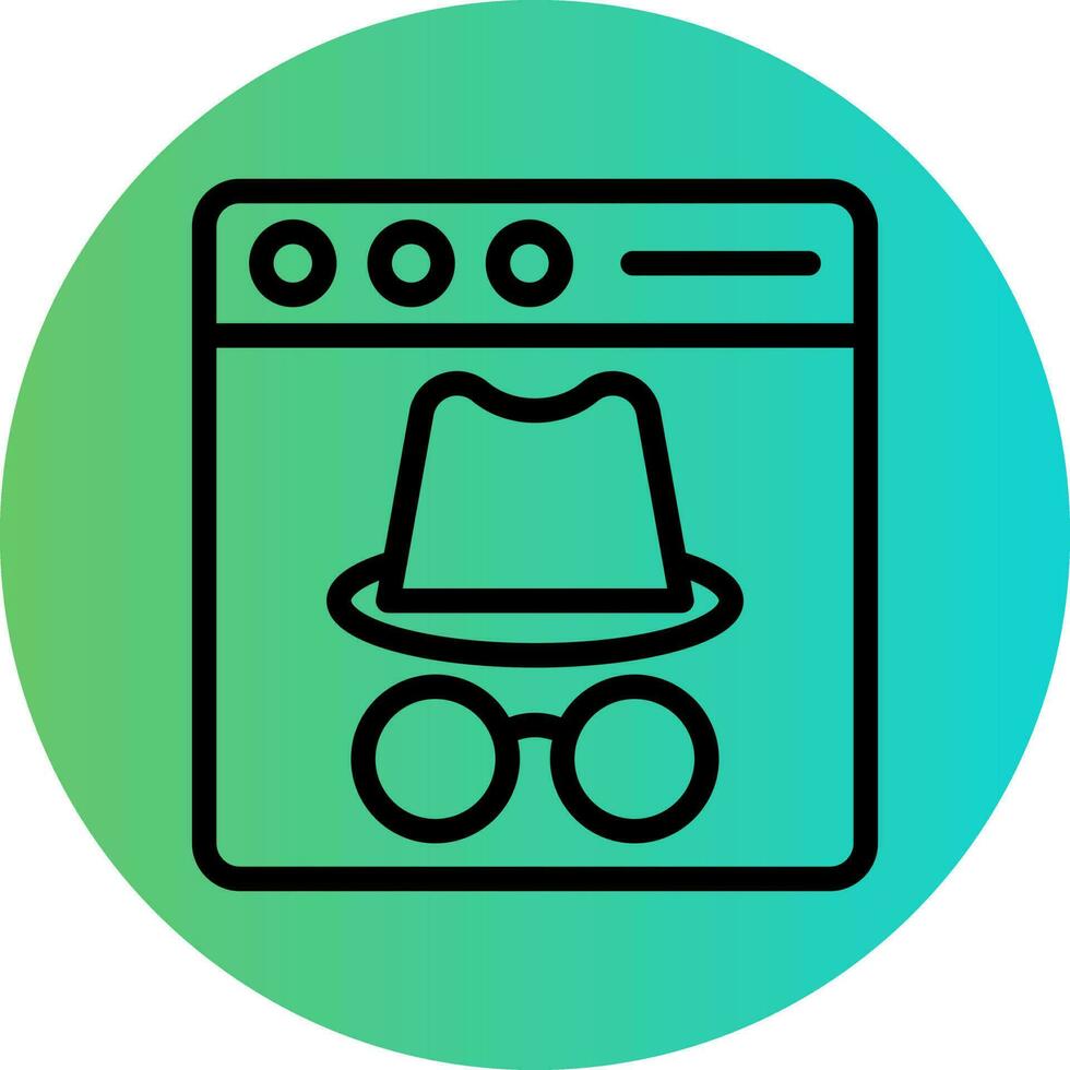 Incognito Vector Icon Design