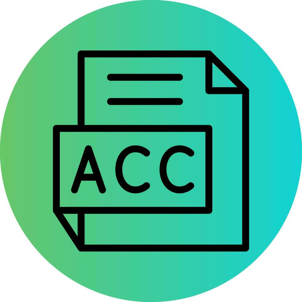ACC Vector Icon Design