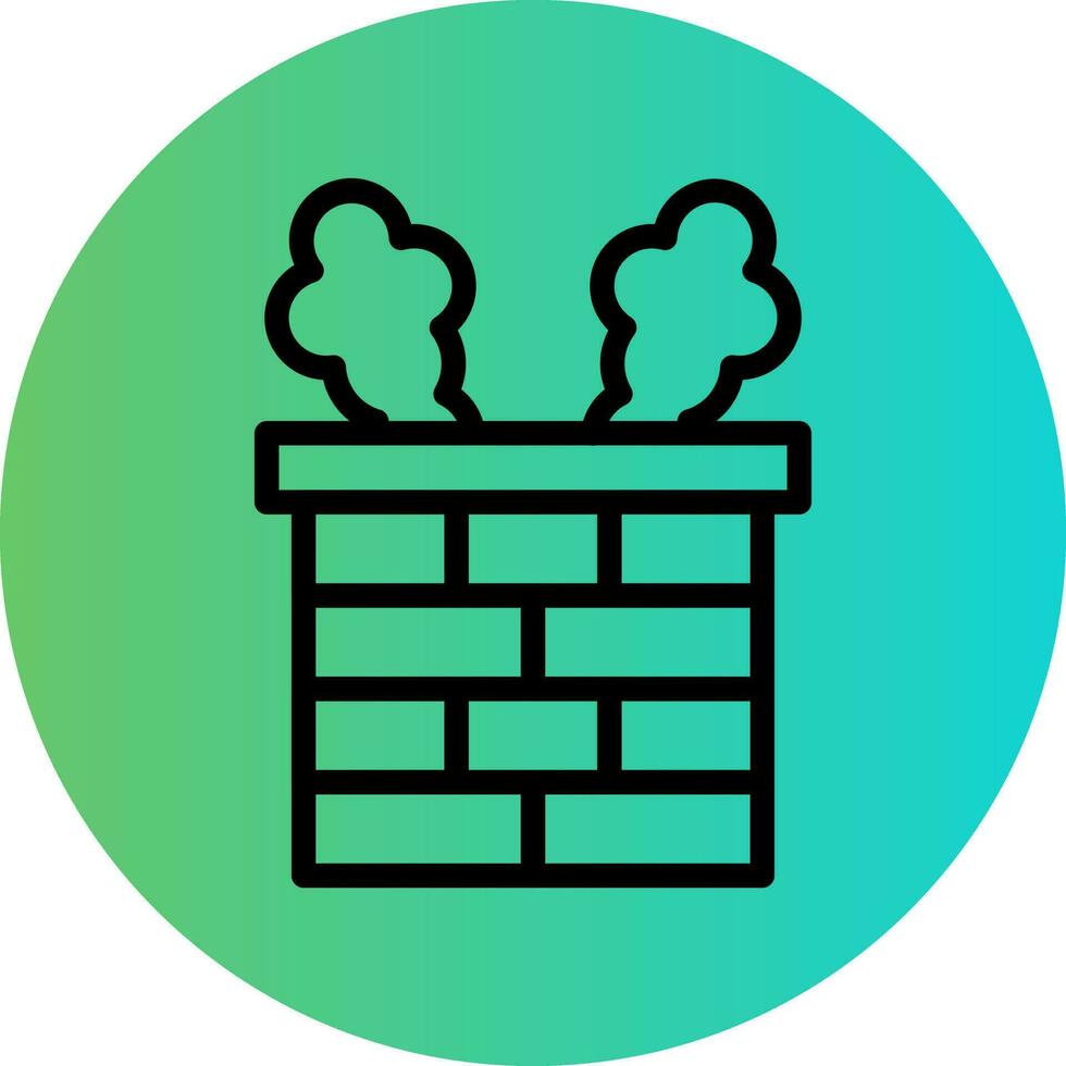 Chimney Vector Icon Design