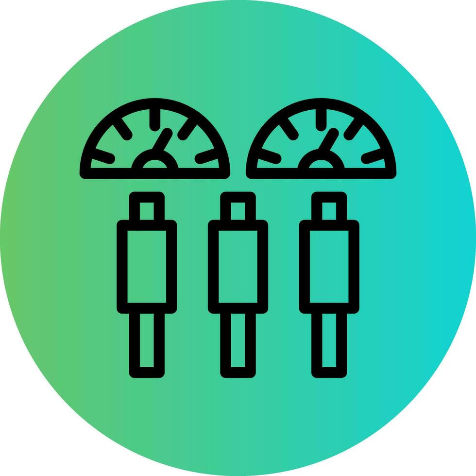 Control Panel Vector Icon Design