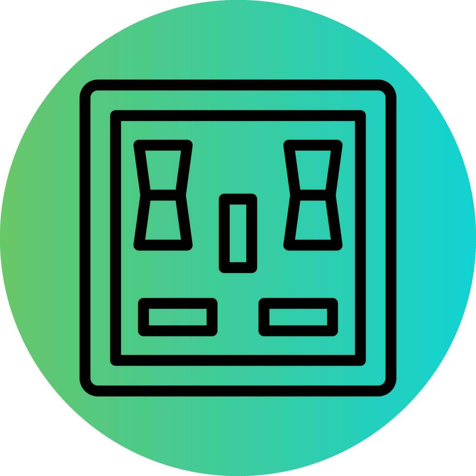 Socket Vector Icon Design