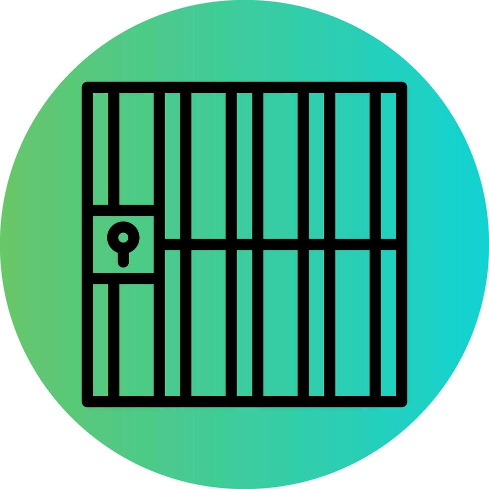 Jail Vector Icon Design