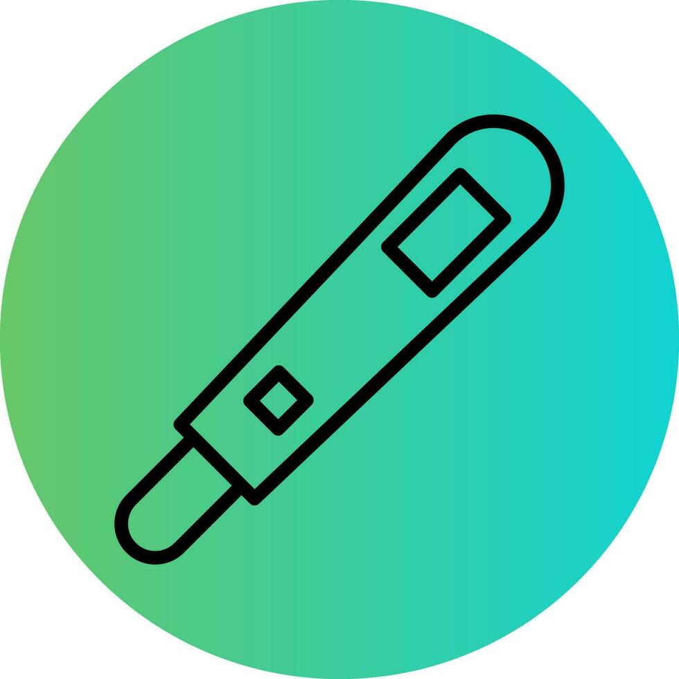 Thermometer Vector Icon Design