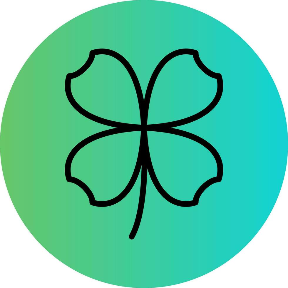Clover Vector Icon Design
