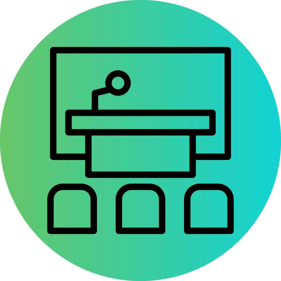 Press Room Vector Icon Design