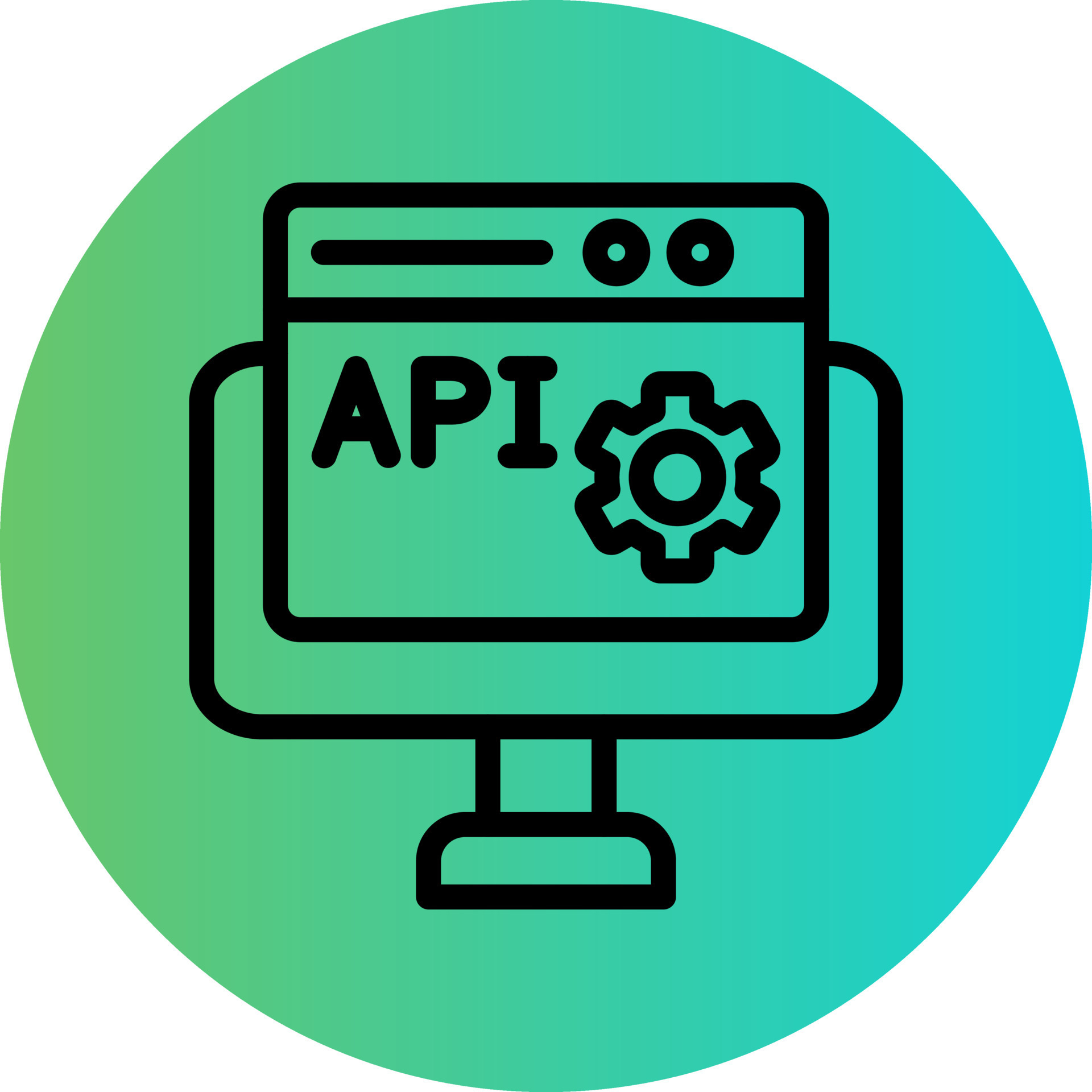 Web API Vector Icon Design 23316189 Vector Art at Vecteezy