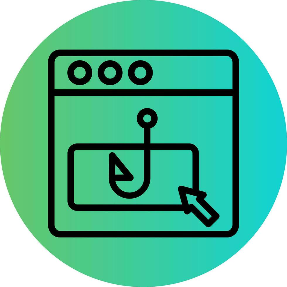 Clickbait Vector Icon Design