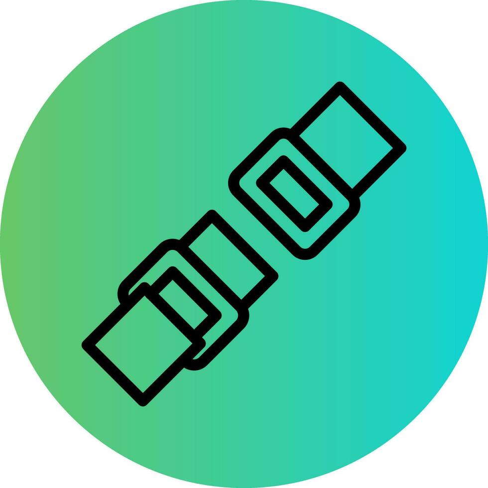 Safety Belt Vector Icon Design