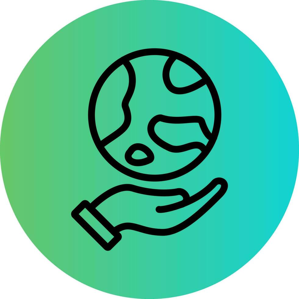 Earth Day Vector Icon Design