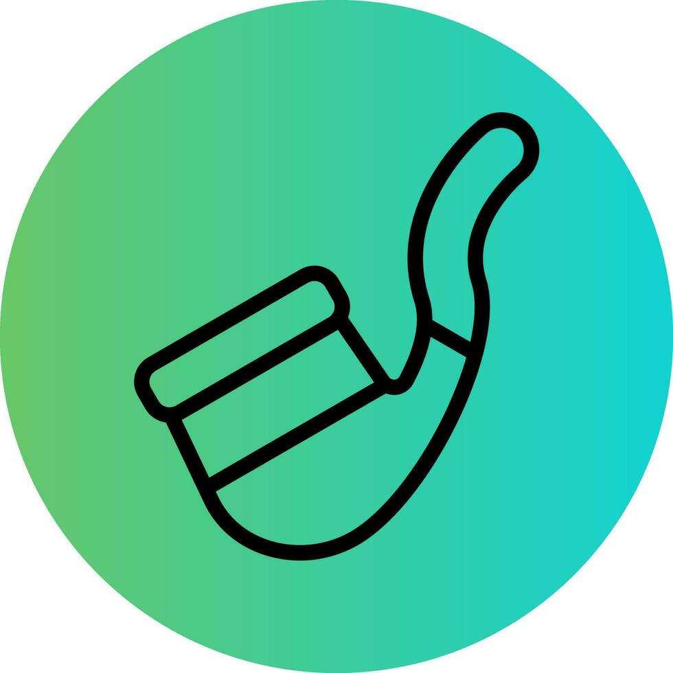 Smoking Pipe Vector Icon Design