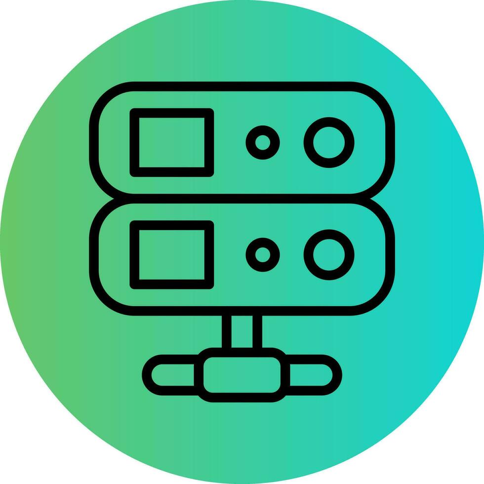 Database Vector Icon Design