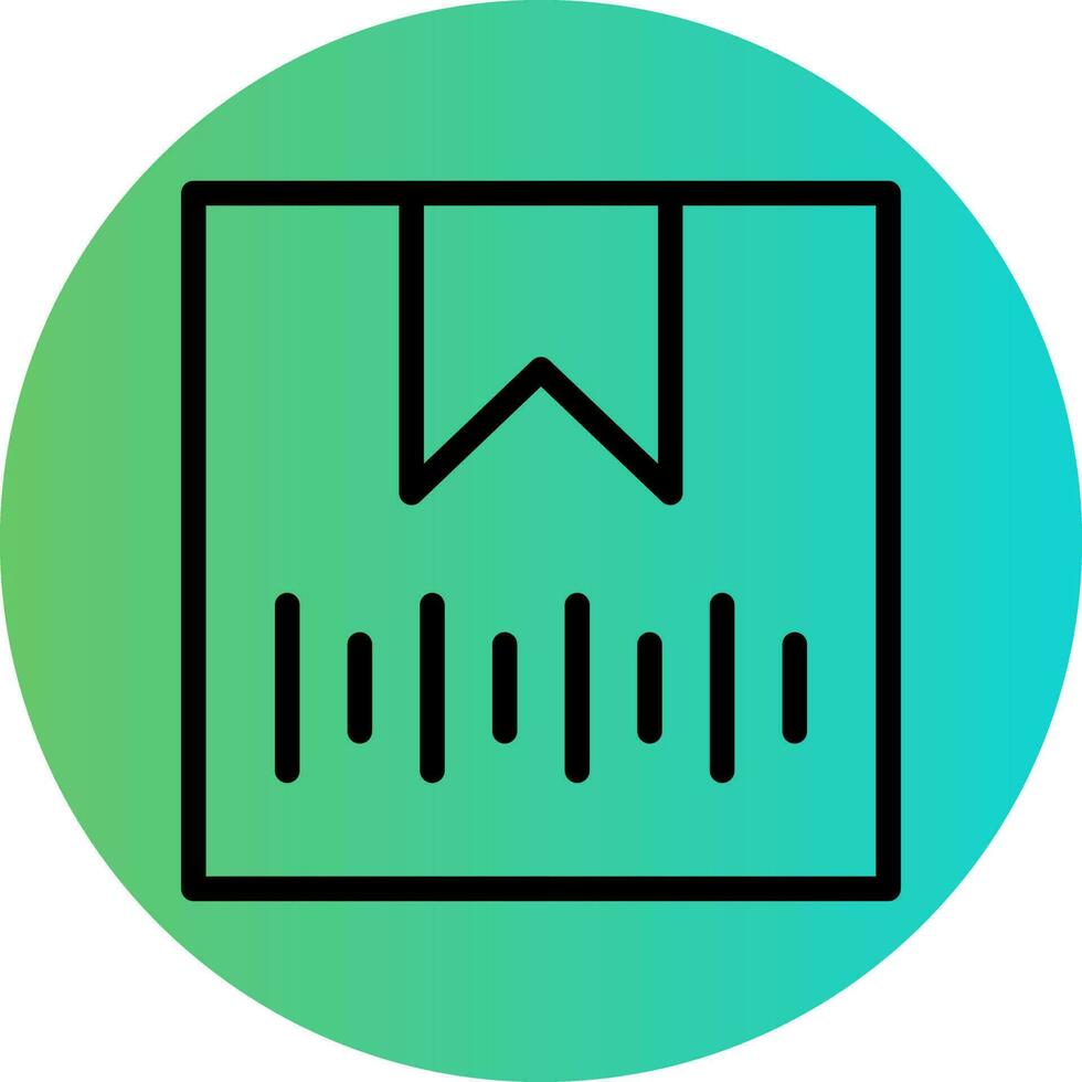 Package Barcode Vector Icon Design