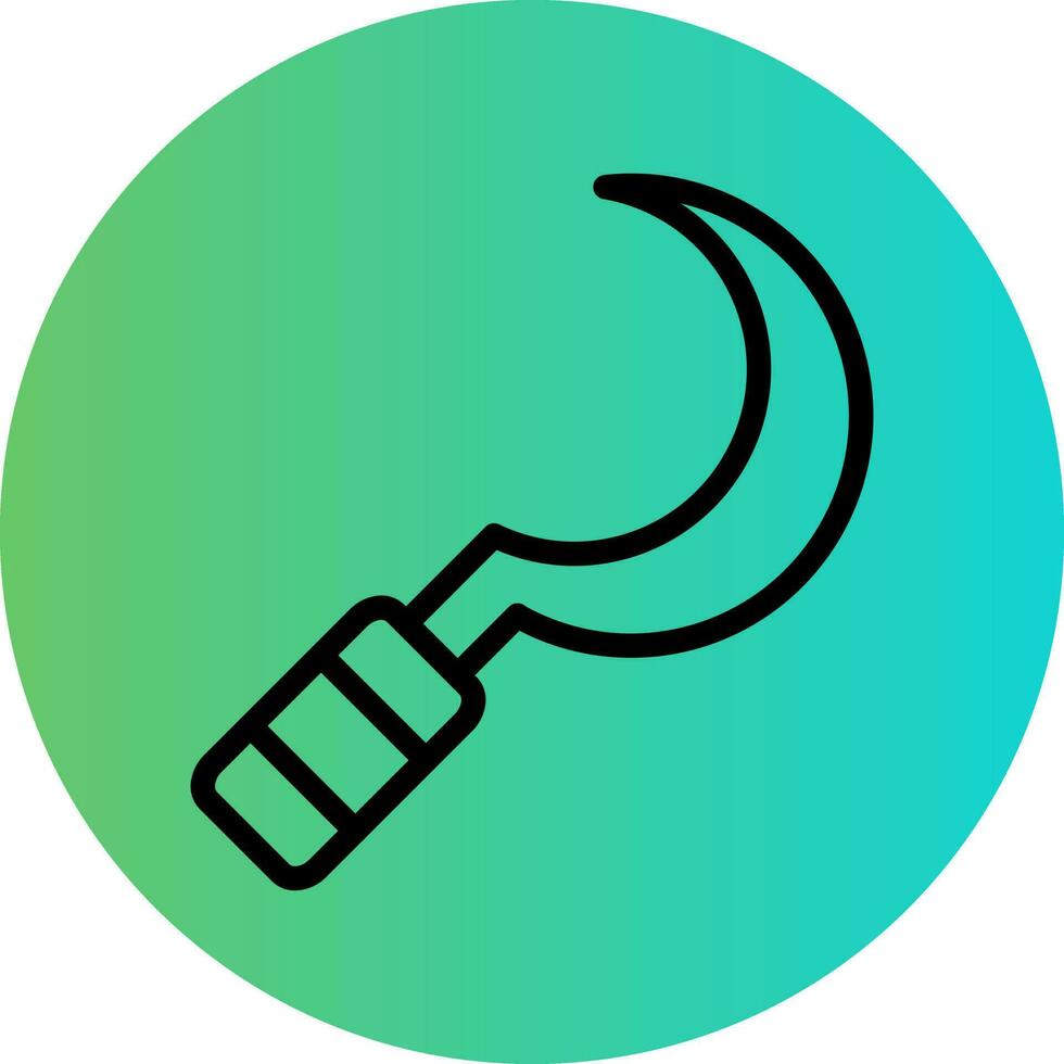 Sickle Vector Icon Design