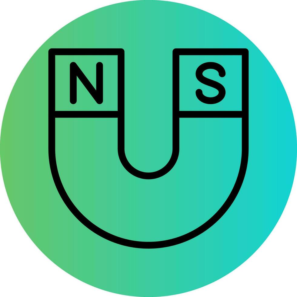 Magnet Vector Icon Design