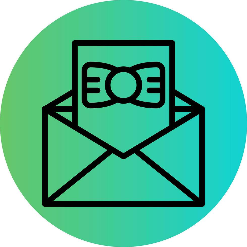 Birthday Invite Vector Icon Design