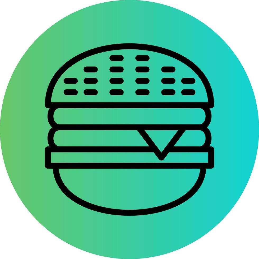 diseño de icono de vector de hamburguesa