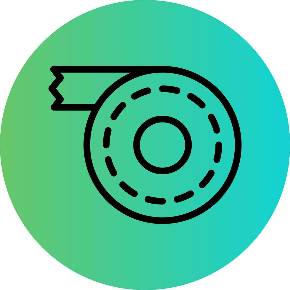 Stickey Tape Vector Icon Design