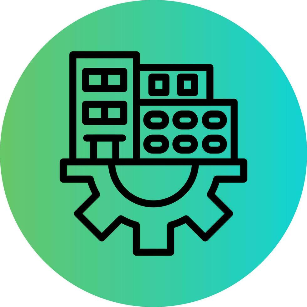 Infrastructure Vector Icon Design