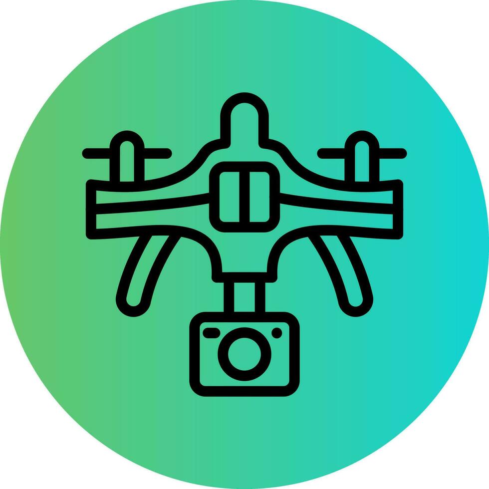 Drone Vector Icon Design