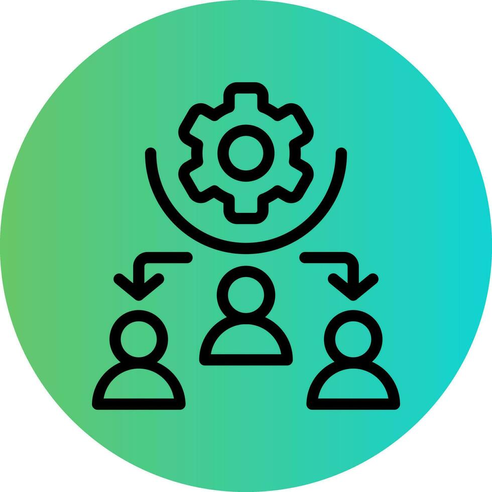Delegate Vector Icon Design