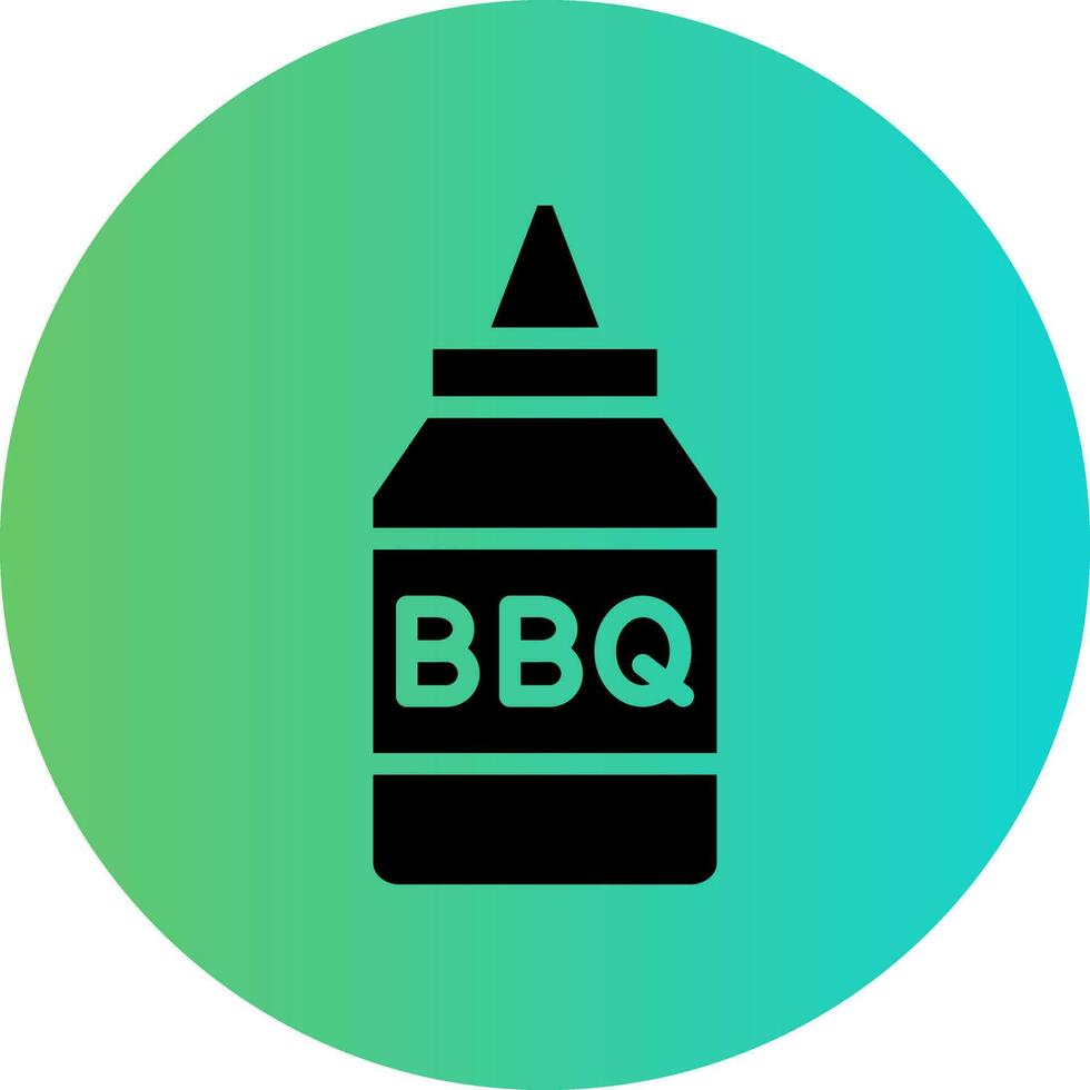 Bbq Sauce Vector Icon Design