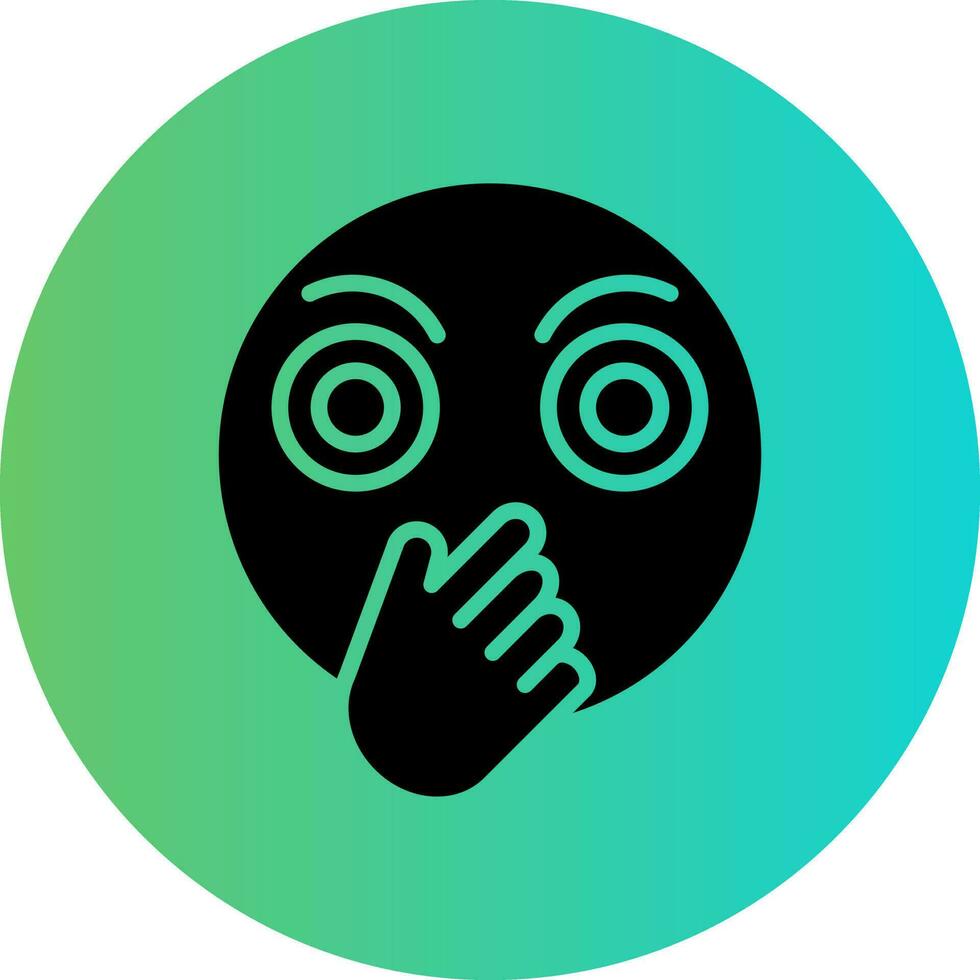 Embarrassed Vector Icon Design
