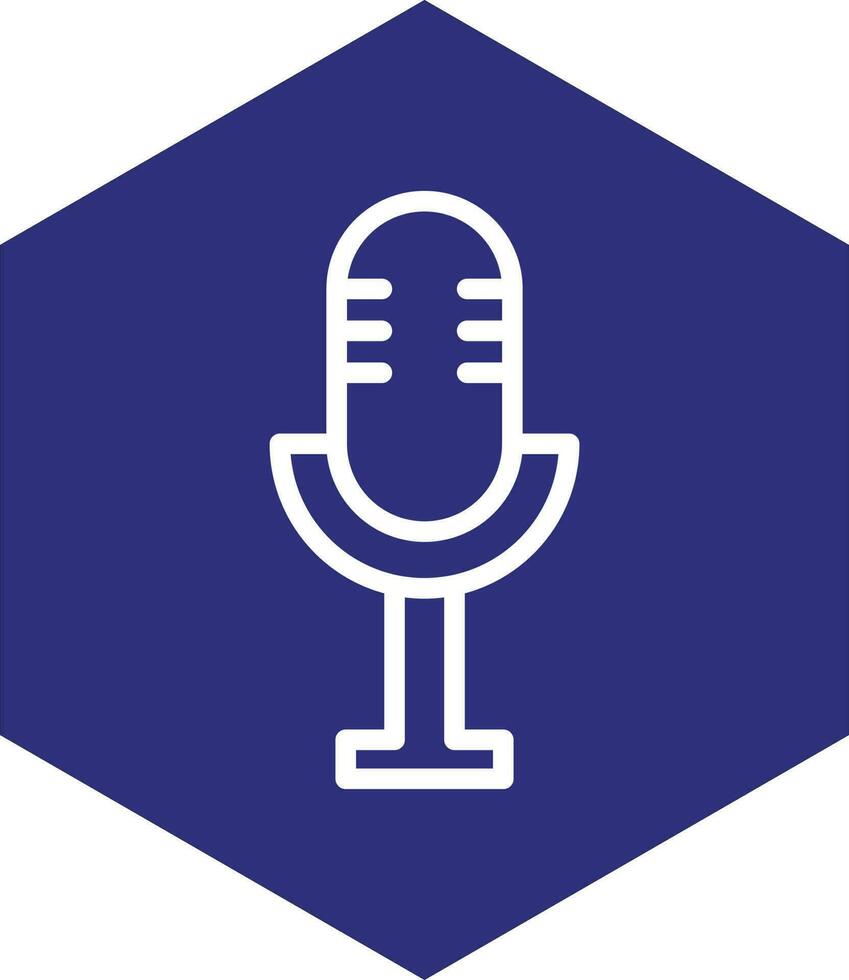 Microphone Vector Icon Design