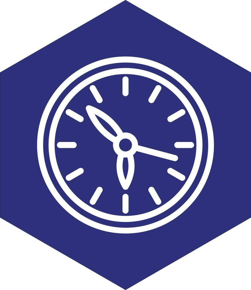 Clock Vector Icon Design