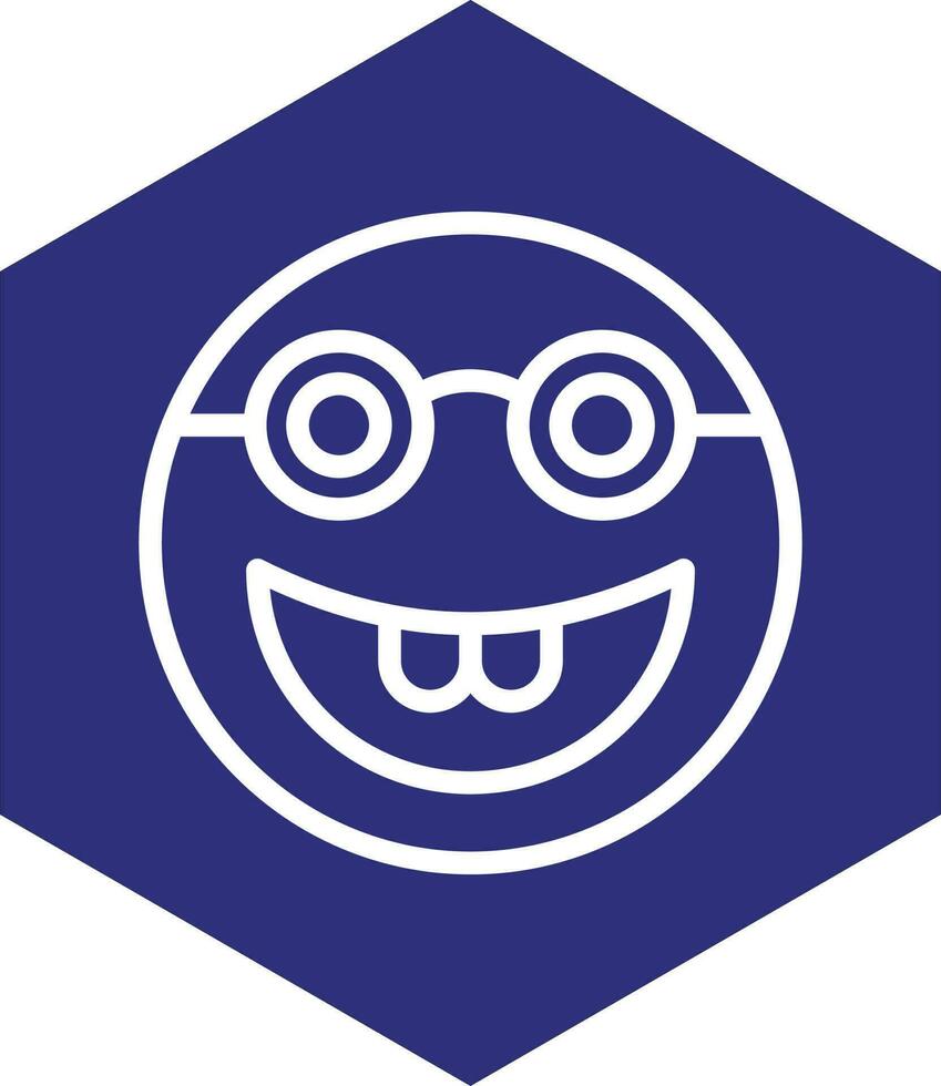 Nerd Vector Icon Design