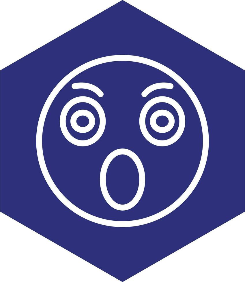 Surprised Vector Icon Design