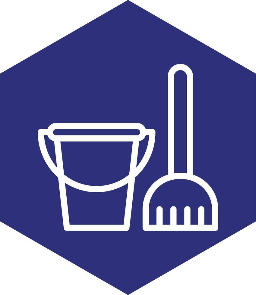 Cleaning Vector Icon Design