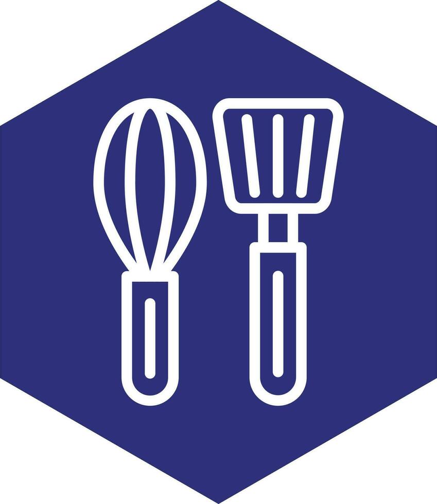 Cocinando utensilios vector icono diseño