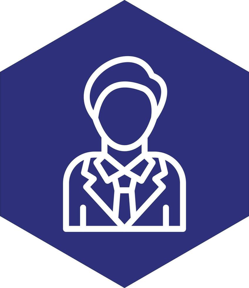 Lawyer Vector Icon Design