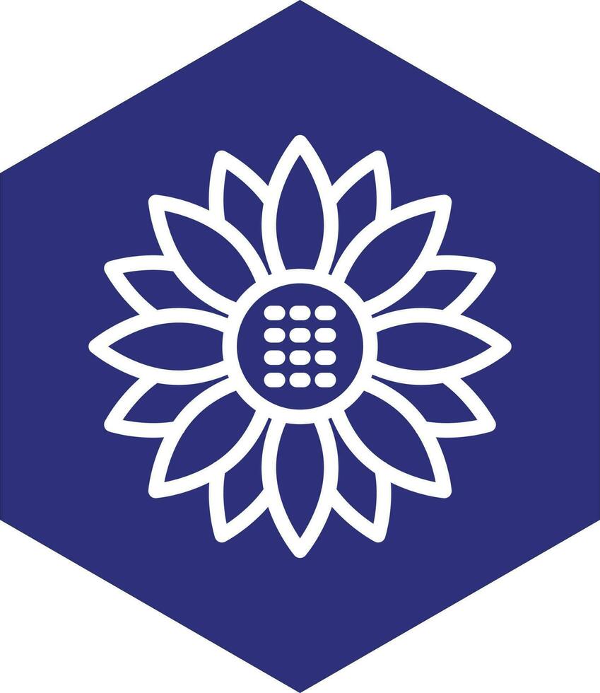 Flower Vector Icon Design