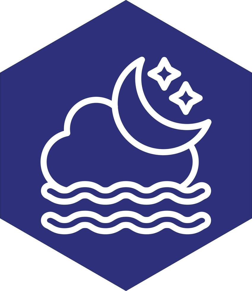 diseño de icono de vector de niebla