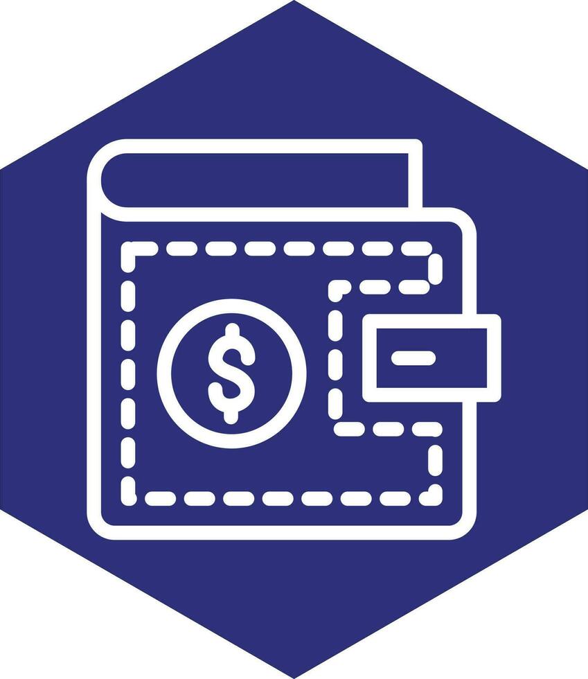Wallet Vector Icon Design