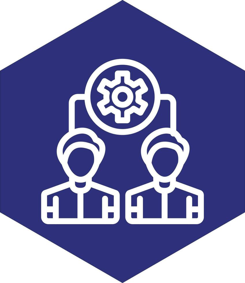 Team Work Vector Icon Design