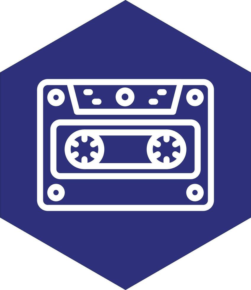 Cassette Vector Icon Design