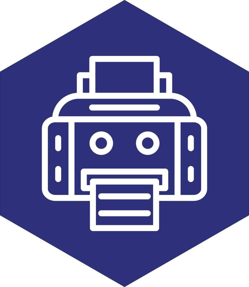 Printer Vector Icon Design