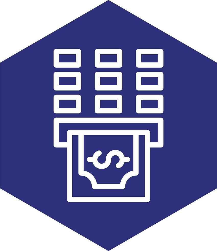 Withdraw Vector Icon Design