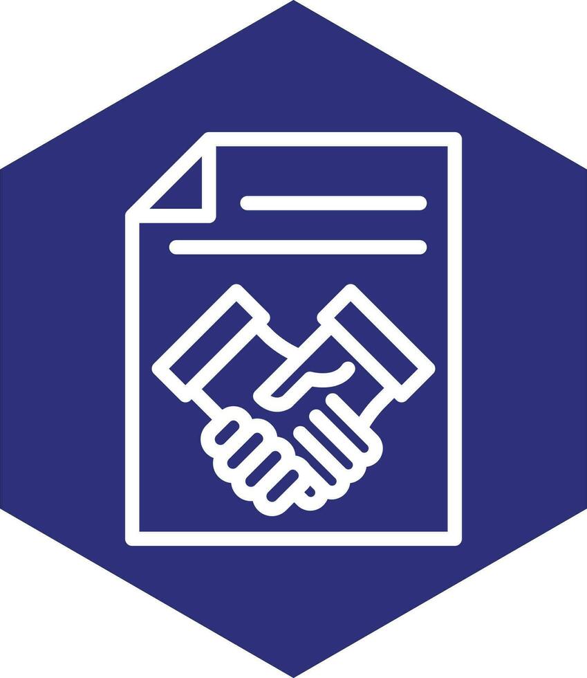 Agreement Vector Icon Design