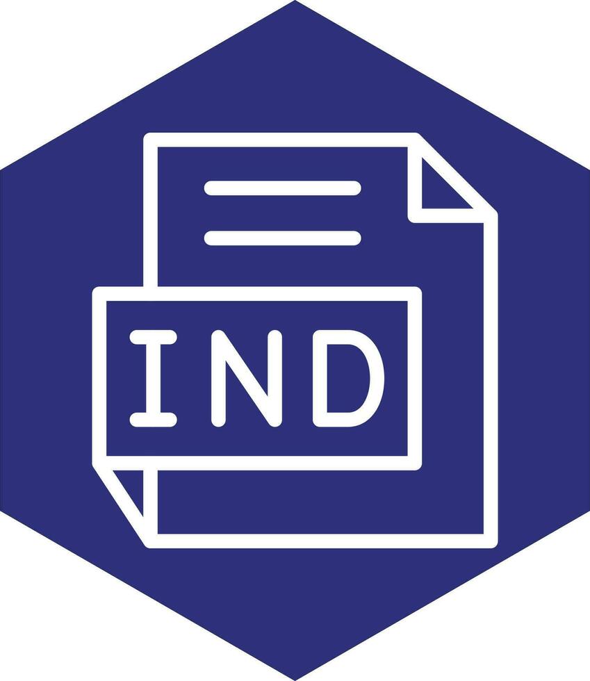 IND Vector Icon Design