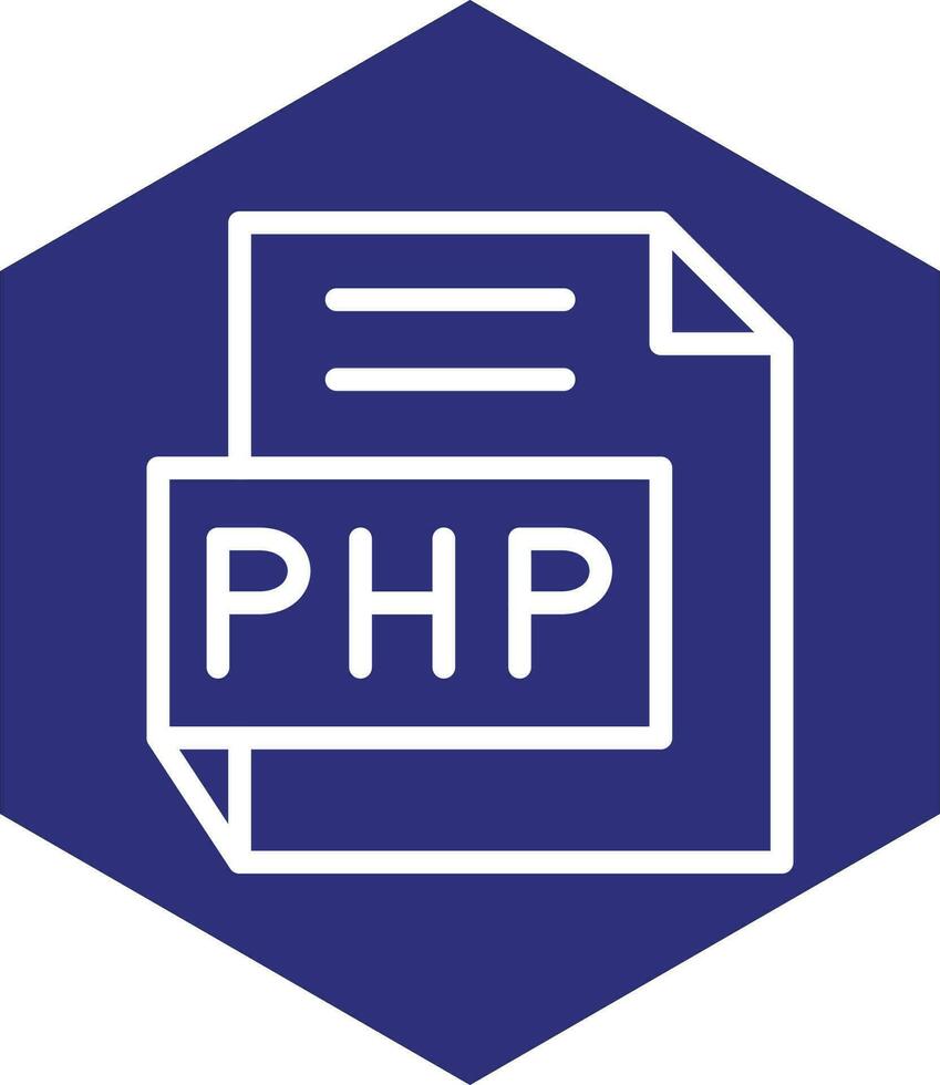 php vector icono diseño